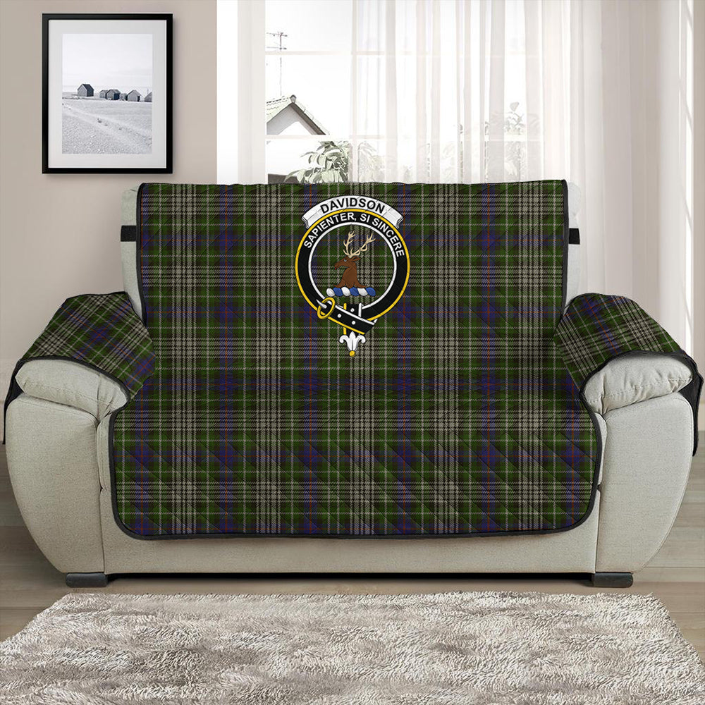 Davidson Tulloch Dress Tartan Crest Sofa Protector