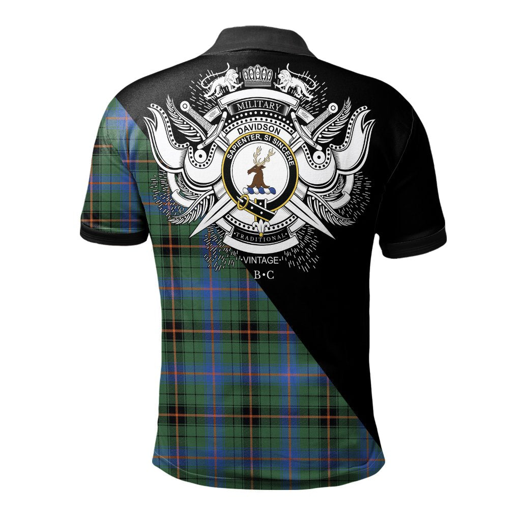 Davidson Ancient Clan - Military Polo Shirt
