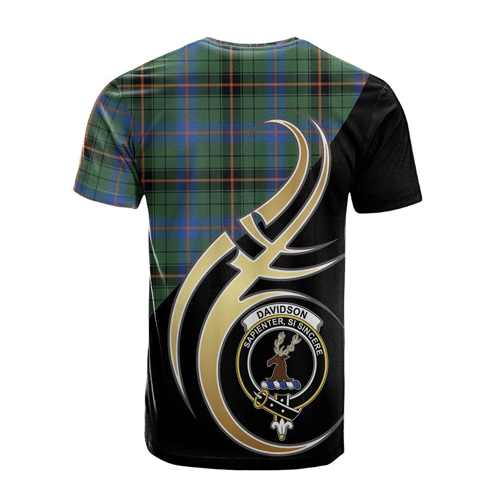 Davidson Ancient Tartan T-shirt - Believe In Me Style