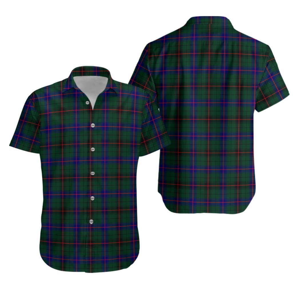 Davidson Modern Tartan Hawaiian Shirt