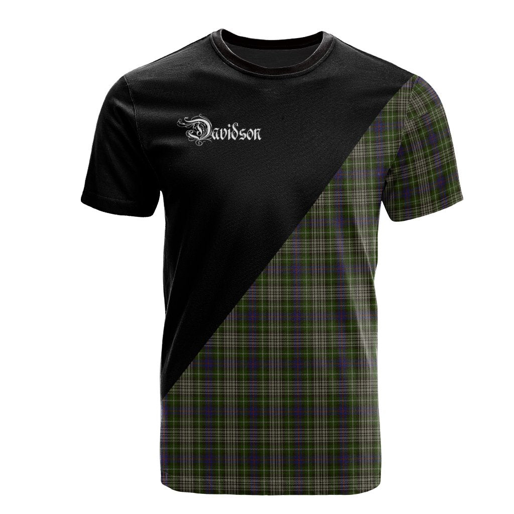 Davidson Tulloch Dress Tartan - Military T-Shirt