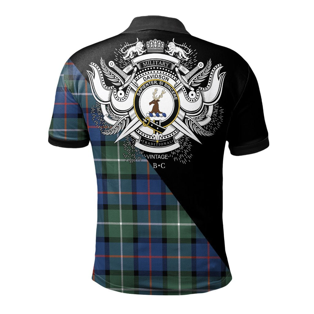 Davidson of Tulloch Clan - Military Polo Shirt