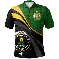 Don Tartan Polo Shirt - Royal Coat Of Arms Style