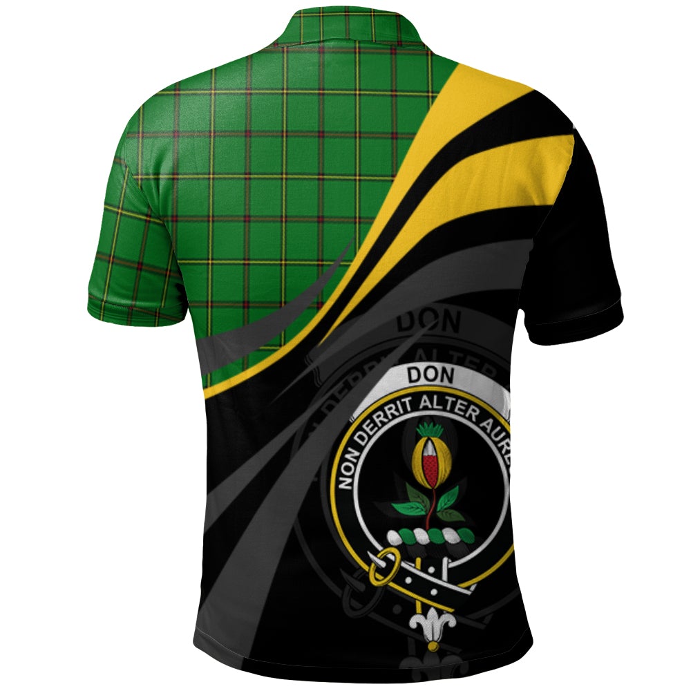 Don Tartan Polo Shirt - Royal Coat Of Arms Style