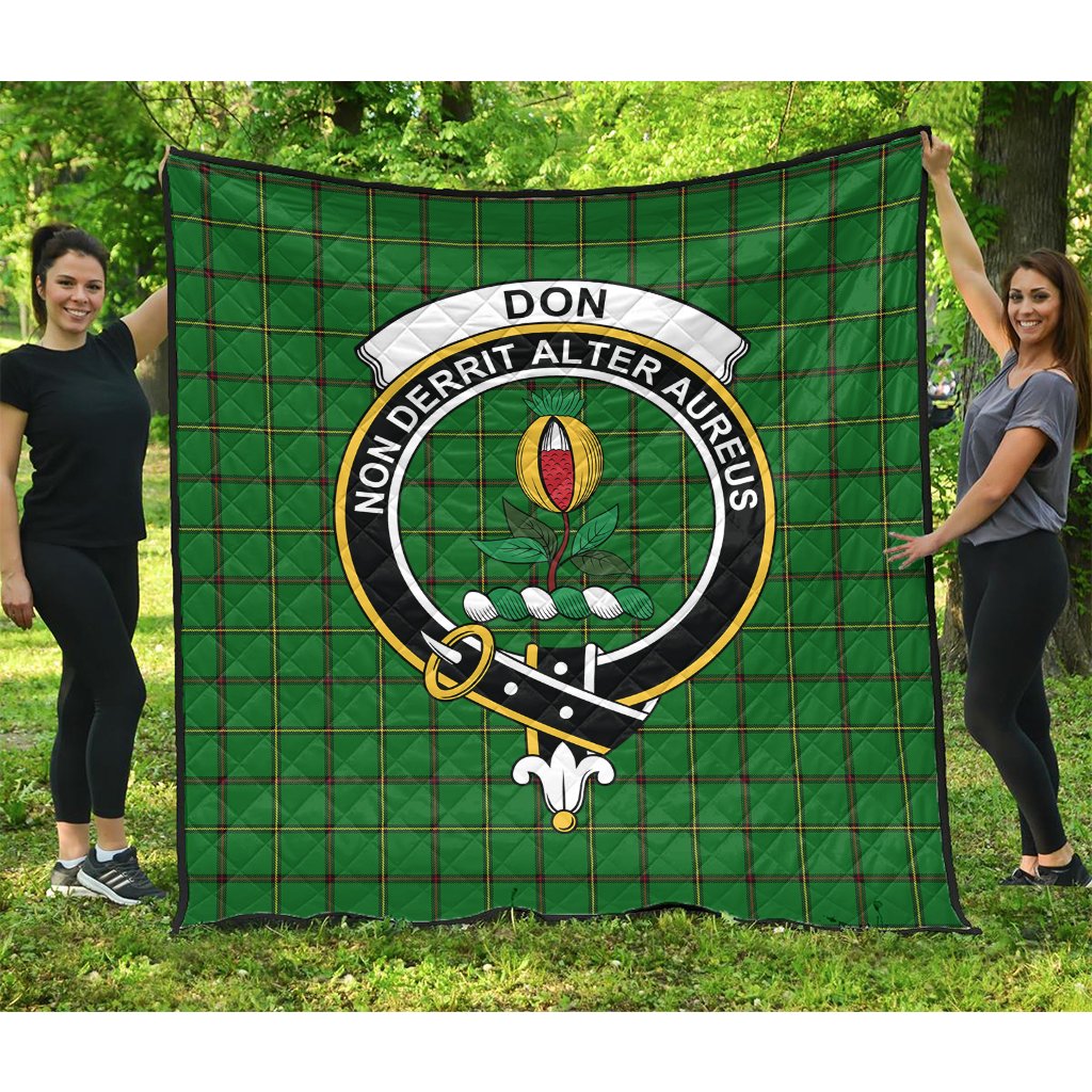 Don Tartan Crest Quilt