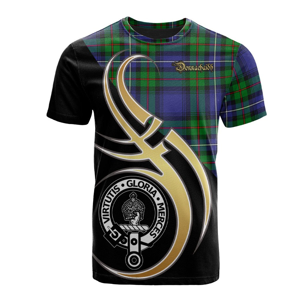 Donnachaidh Tartan T-shirt - Believe In Me Style