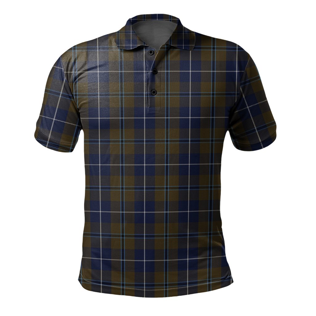 Douglas Brown Tartan Polo Shirt