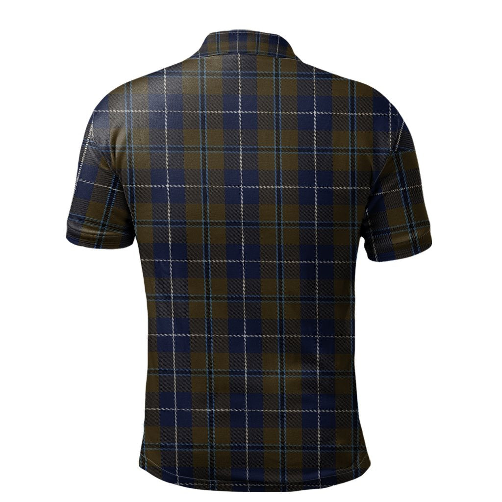 Douglas Brown Tartan Polo Shirt