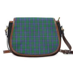 Douglas Green Tartan Saddle Handbags