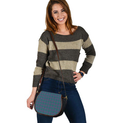 Douglas Modern Tartan Saddle Handbags