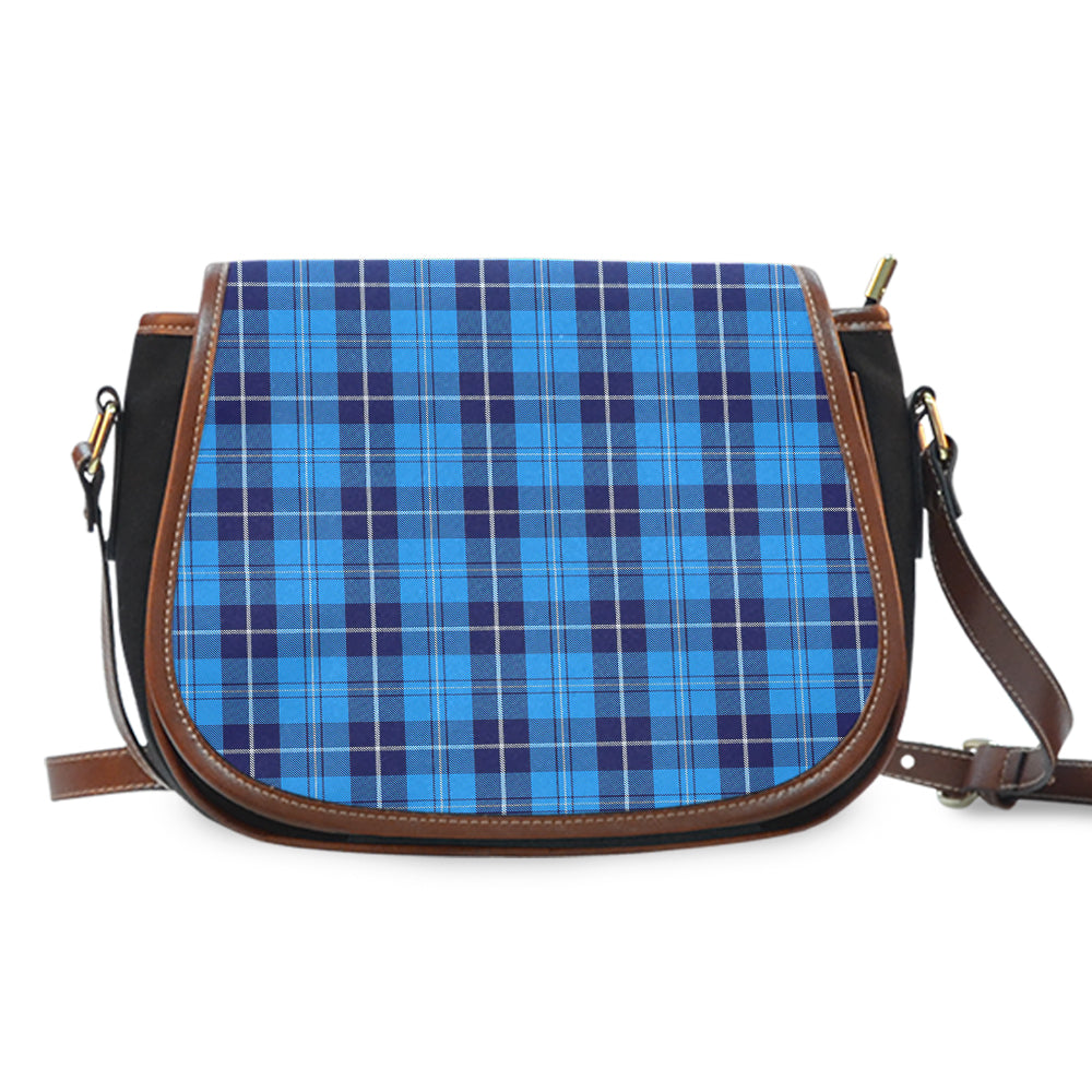 Douglas Variation Tartan Saddle Handbags