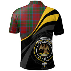 Drummond 01 Tartan Polo Shirt - Royal Coat Of Arms Style