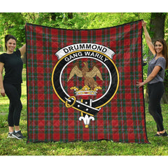 Drummond Ancient Tartan Crest Quilt