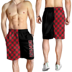 Drummond Modern Tartan Crest Men's Short - Cross Style