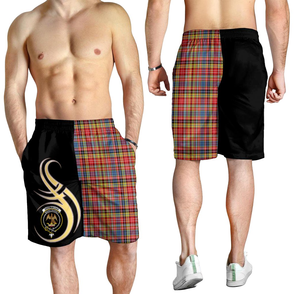 Drummond of Strathallan Tartan Crest Men's Short PM8