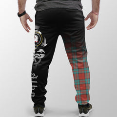 Dunbar Ancient Tartan Crest Jogger Sweatpants - Alba Celtic Style