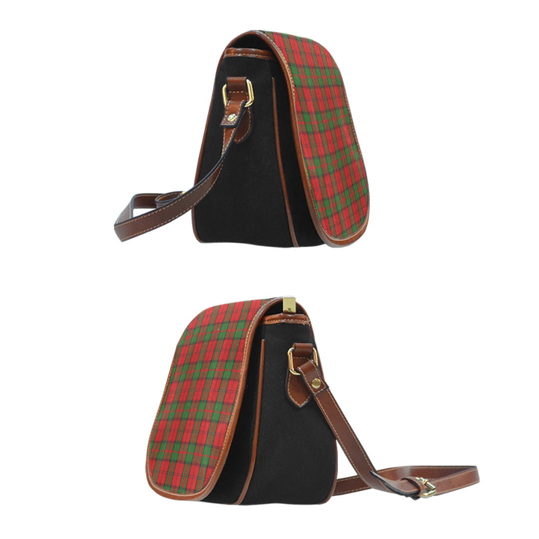 Dunbar Tartan Saddle Handbags
