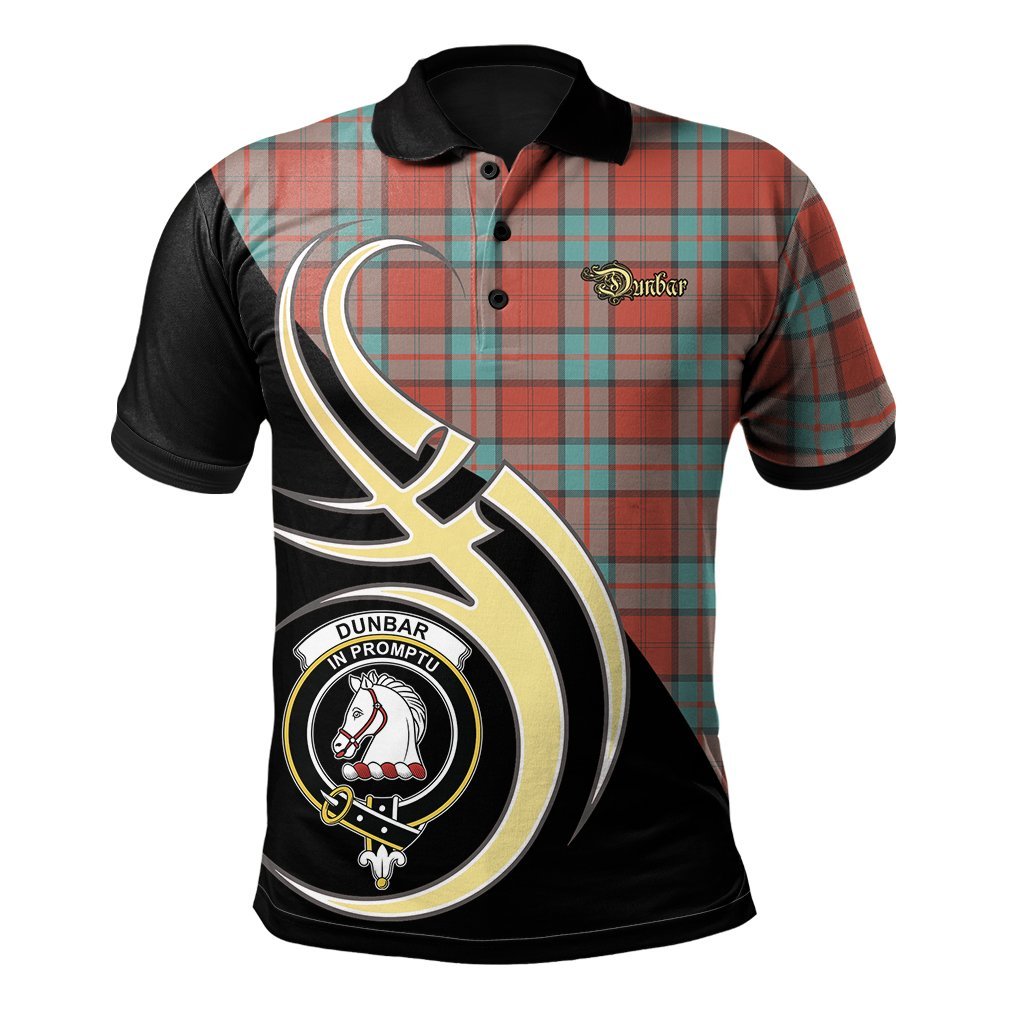 Dunbar Ancient Tartan Polo Shirt - Believe In Me Style