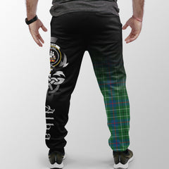 Duncan Ancient Tartan Crest Jogger Sweatpants - Alba Celtic Style