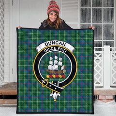 Duncan Ancient Tartan Crest Quilt