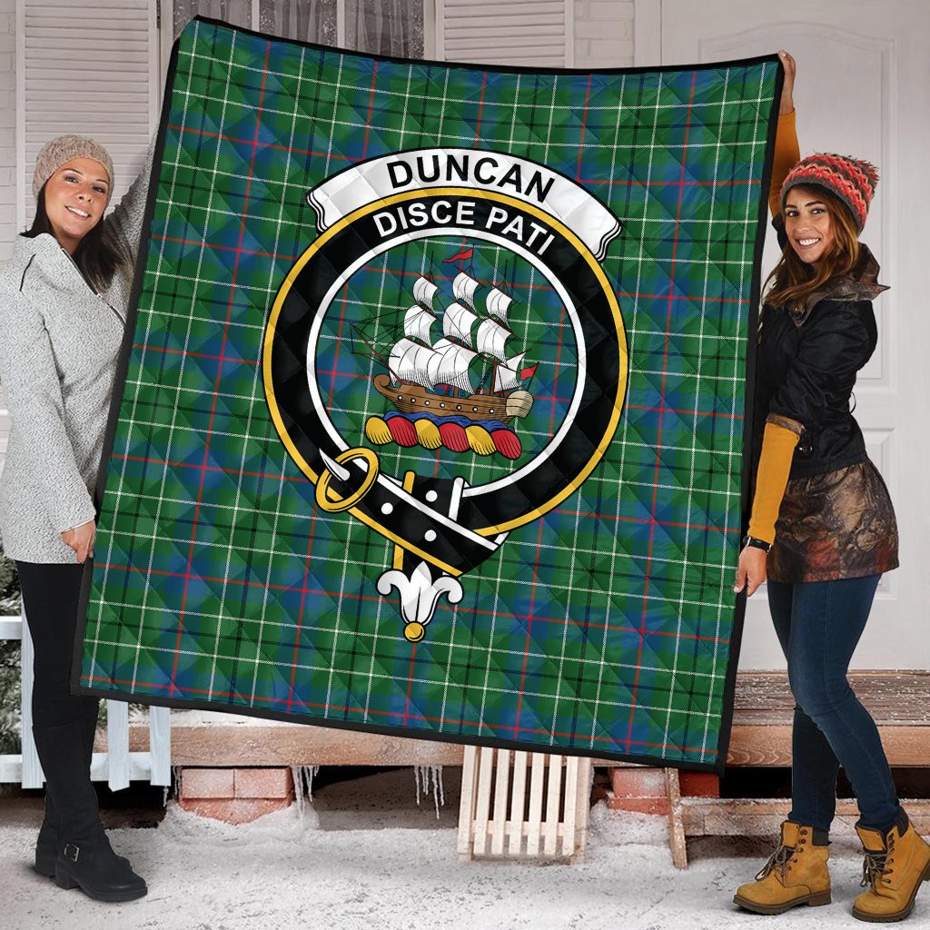 Duncan Ancient Tartan Crest Quilt