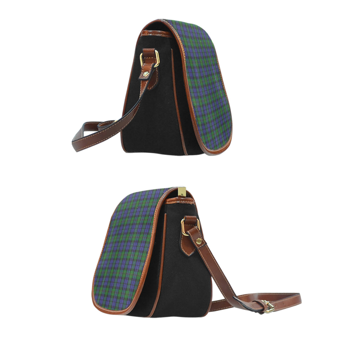 Dundas 02 Tartan Saddle Handbags