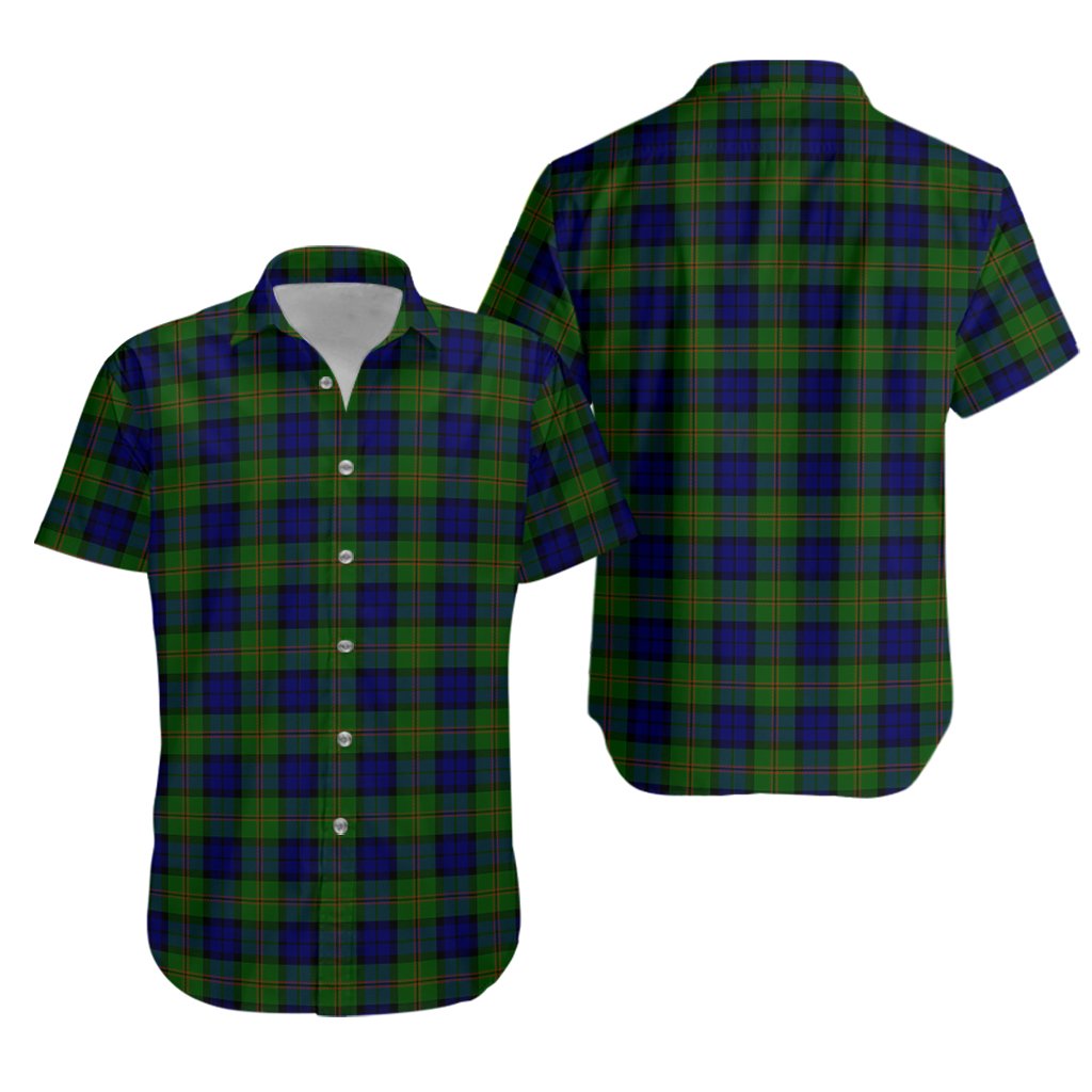 Dundas Modern Tartan Hawaiian Shirt