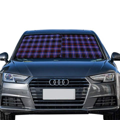 Dunlop Modern Tartan Car Sun Shade - 2 Pieces