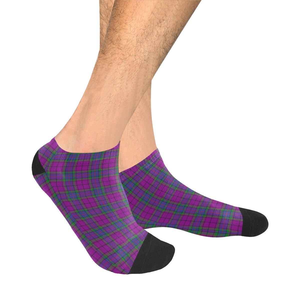 Wardlaw Modern Tartan Ankle Socks