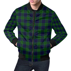 Keith Modern Tartan Bomber Jacket