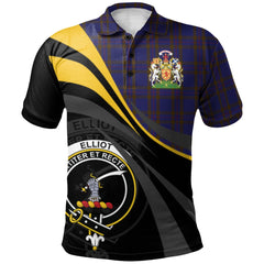 Elliot Tartan Polo Shirt - Royal Coat Of Arms Style