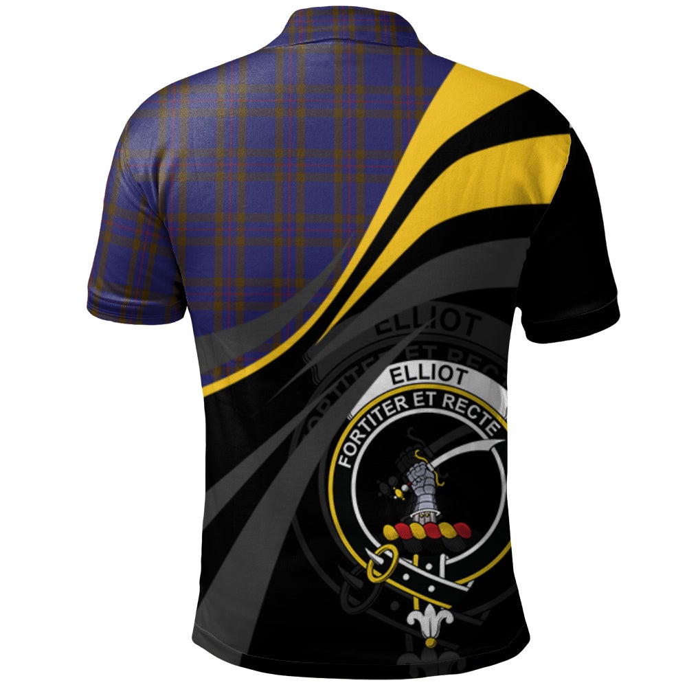 Elliot Tartan Polo Shirt - Royal Coat Of Arms Style
