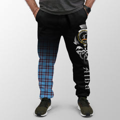 Elliot Ancient Tartan Crest Jogger Sweatpants - Alba Celtic Style