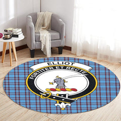 Elliot Ancient Tartan Crest Round Rug