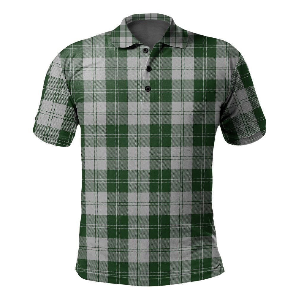 Erskine Green Tartan Polo Shirt