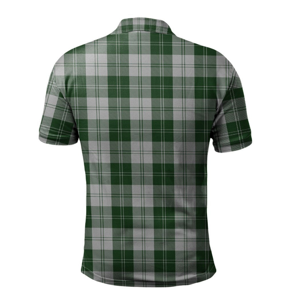 Erskine Green Tartan Polo Shirt