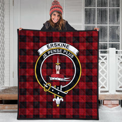 Erskine Paton Tartan Crest Quilt