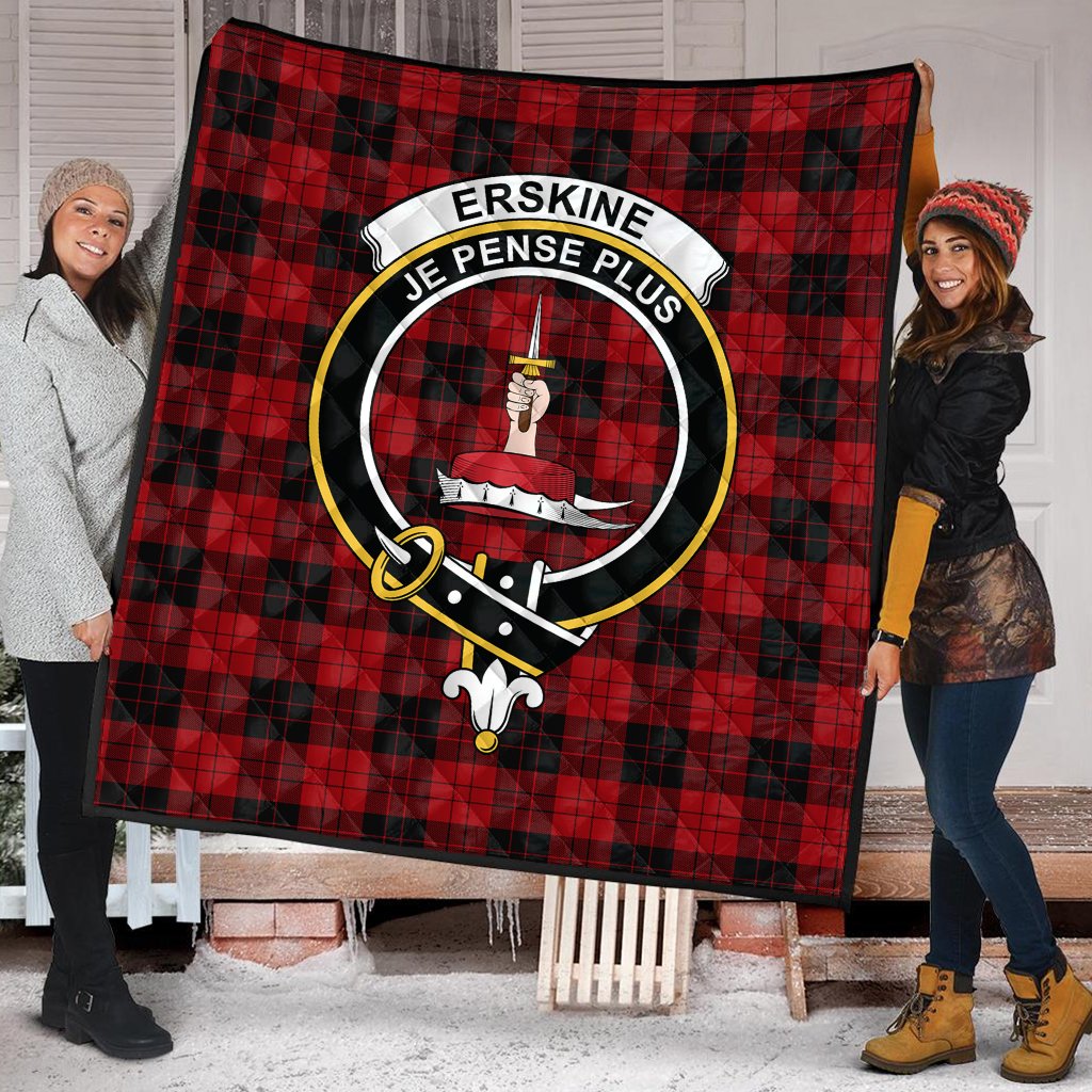 Erskine Paton Tartan Crest Quilt