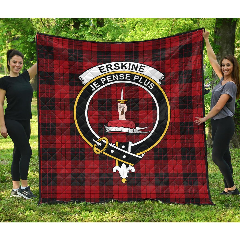 Erskine Paton Tartan Crest Quilt