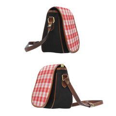 Erskine Red Tartan Saddle Handbags