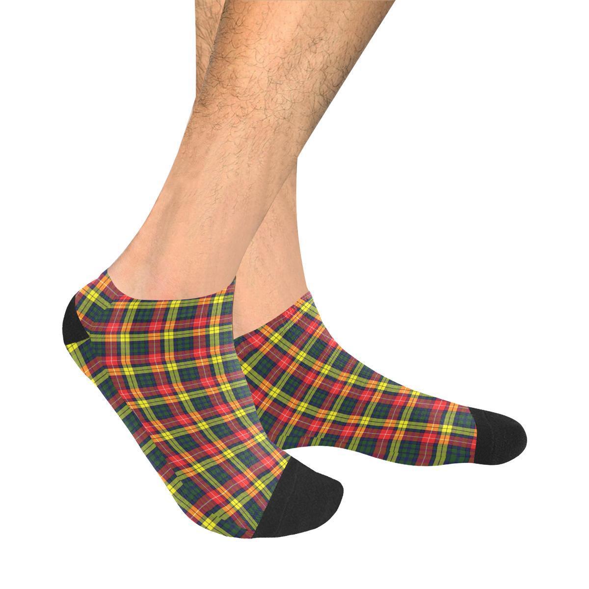 Buchanan Modern Tartan Ankle Socks