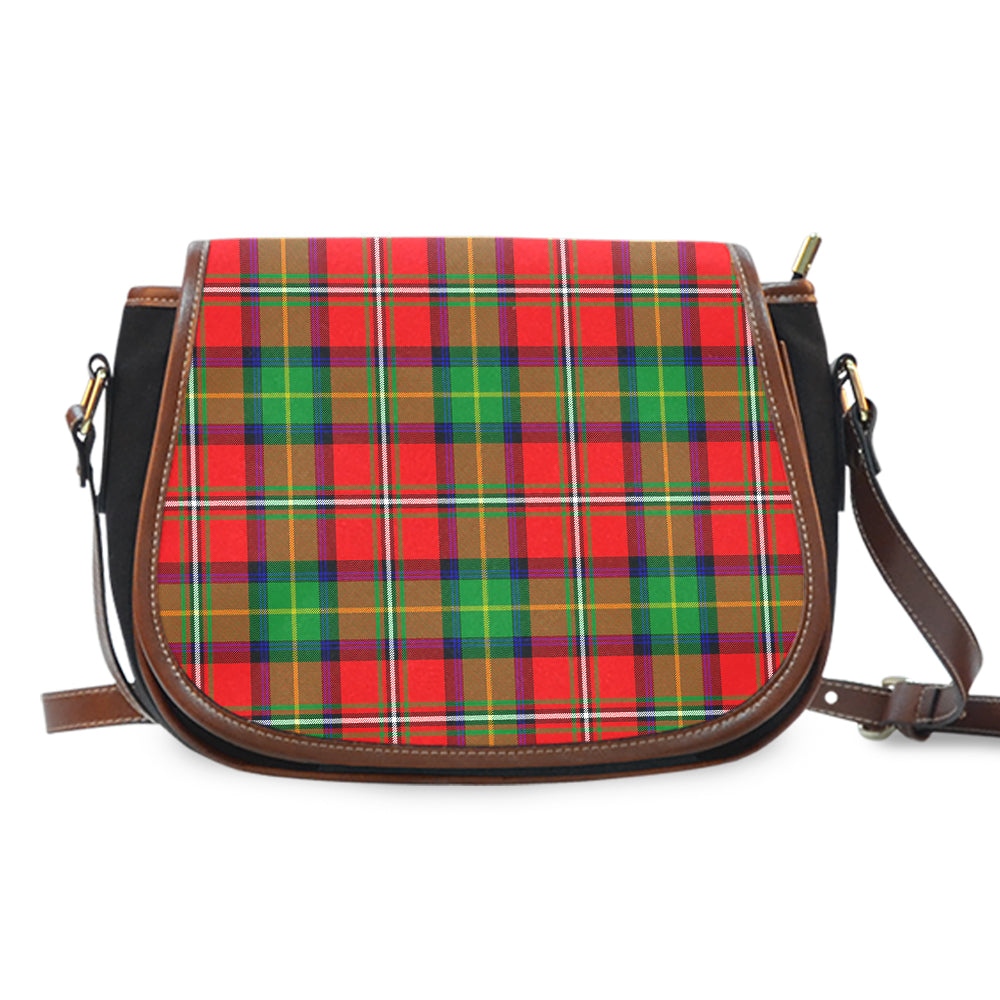 Fairlie Modern Tartan Saddle Handbags