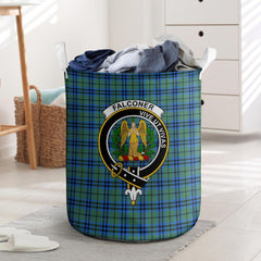 Falconer Tartan Crest Laundry Basket