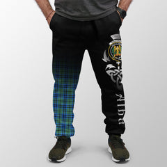 Falconer Tartan Crest Jogger Sweatpants - Alba Celtic Style