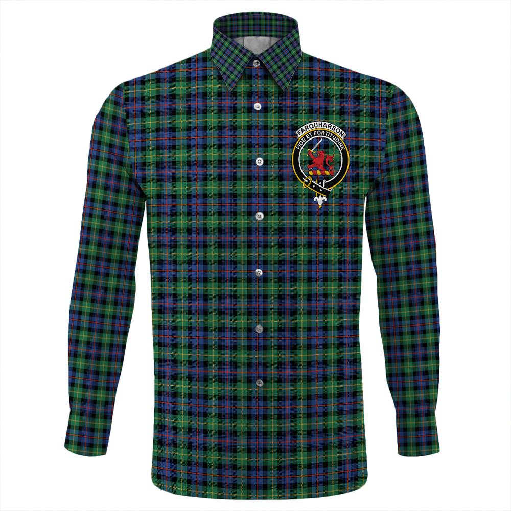 Farquharson Ancient Tartan Long Sleeve Button Shirt