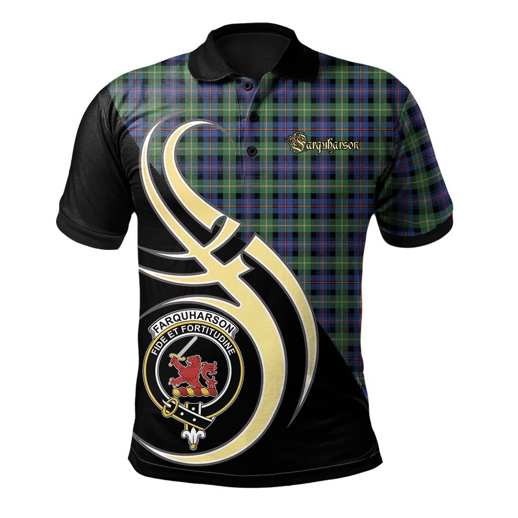 Farquharson Ancient Tartan Polo Shirt - Believe In Me Style