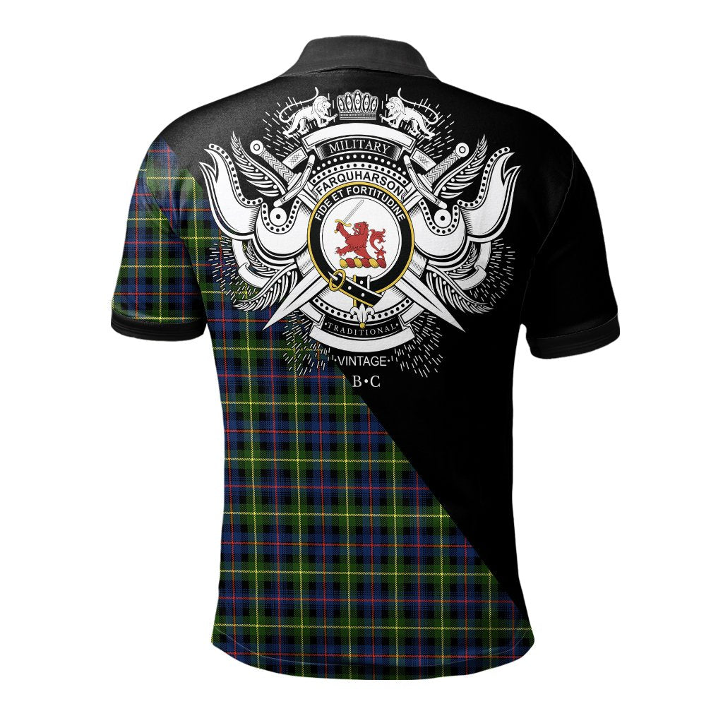 Farquharson Modern Clan - Military Polo Shirt