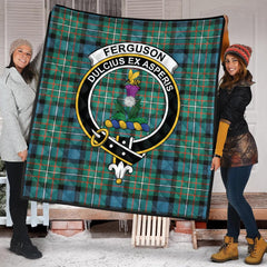 Ferguson Ancient Tartan Crest Quilt