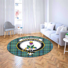 Ferguson Ancient Tartan Crest Round Rug