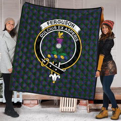 Ferguson Old Tartan Crest Quilt